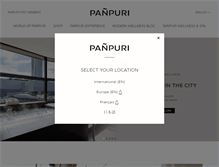 Tablet Screenshot of panpuri.com